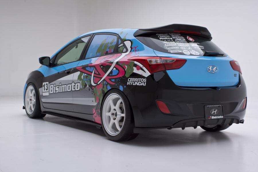  Hyundai Elantra GT Concept by Bisimoto Engineering 2012 года  (фото 15 из 21)
